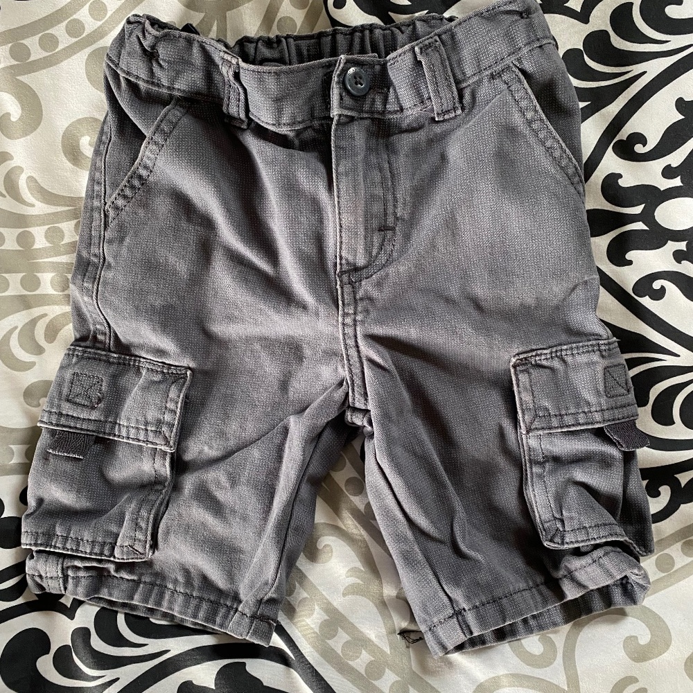 Unknown Brand 2T Grey Cargo Shorts